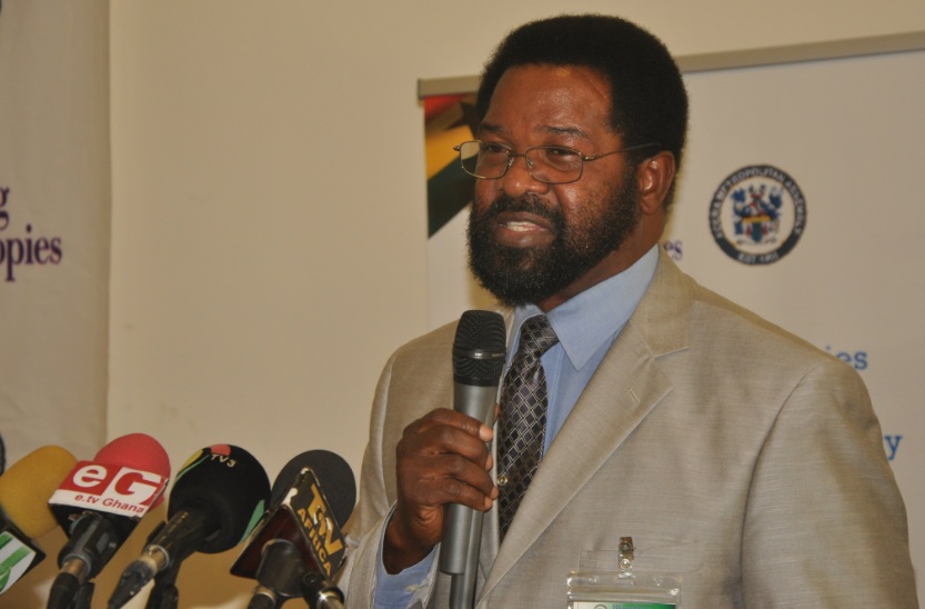 Outgoing Mayor of Accra, Alfred Okoe Vanderpuije
